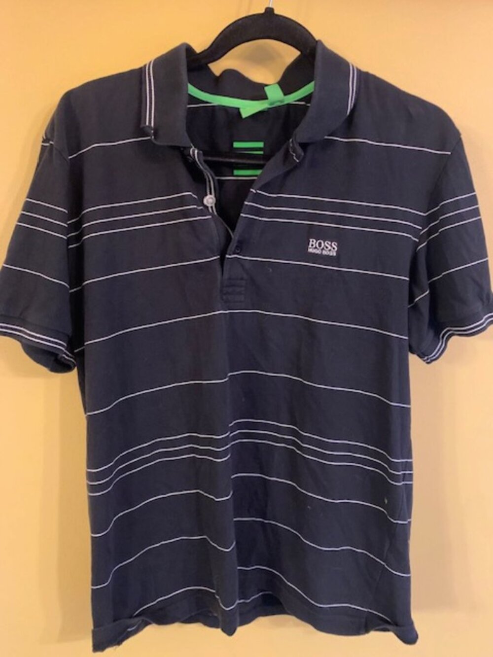 HUGO BOSS mens polo shirt size Large